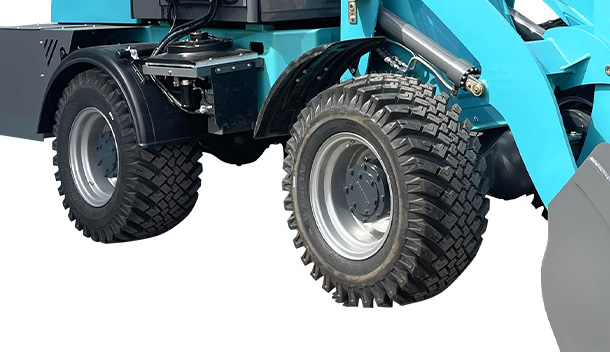 Carregadora de rodas para serviço pesado