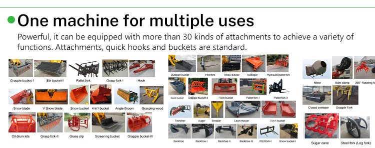 Carregadora de rodas compacta Carregadora de rodas compacta