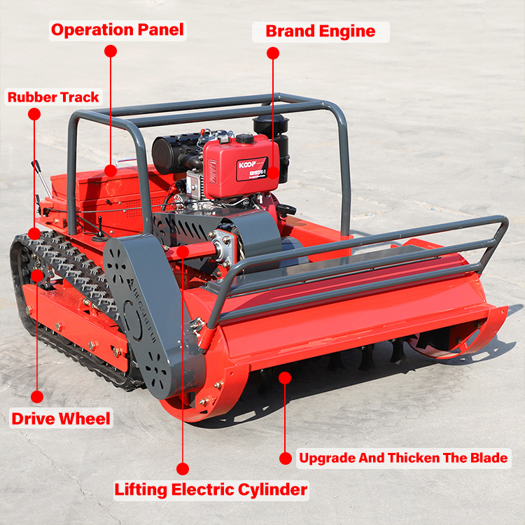 Cortador de grama remota Cortador de grama remota