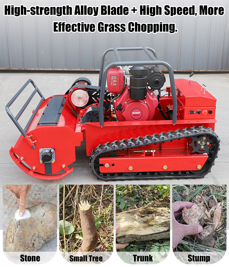 Cortador de relva remoto Cortador de relva remoto