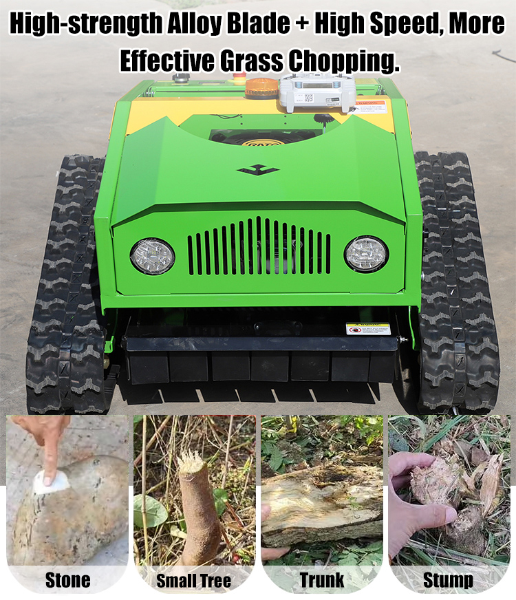 Cortador de escovas de controlo remoto