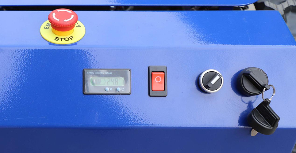 Cortador de relva de declive controlado remotamente Cortador de relva de declive controlado remotamente