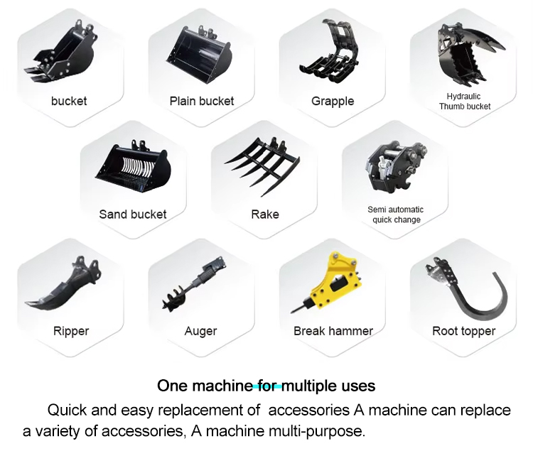 Escavadora de 1,8 toneladas