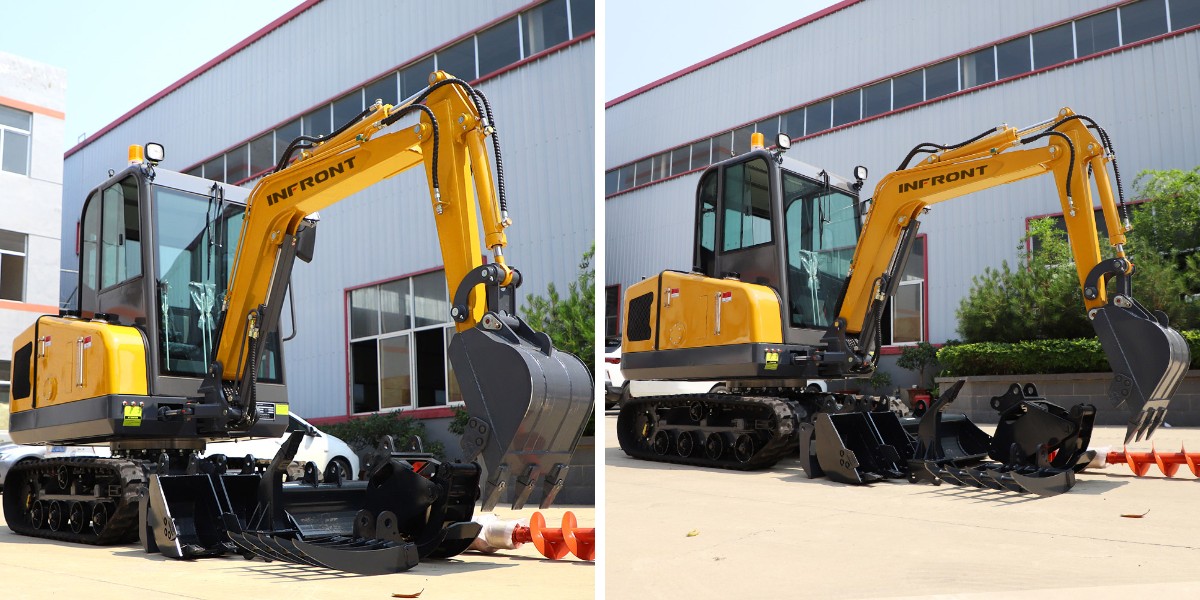 Mini escavadora mais barata Mini escavadora mais barata