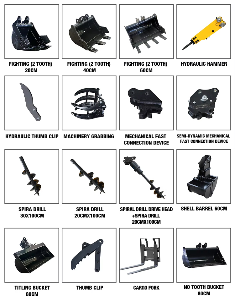 Mini escavadora mais barata Mini escavadora mais barata