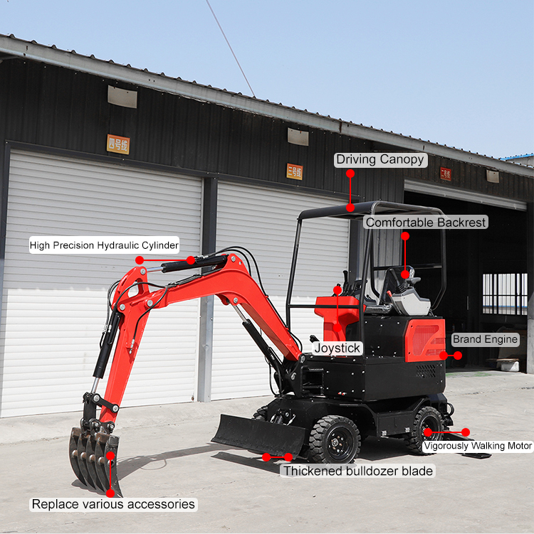 Mini escavadora de 2 toneladas Mini escavadora de 2 toneladas