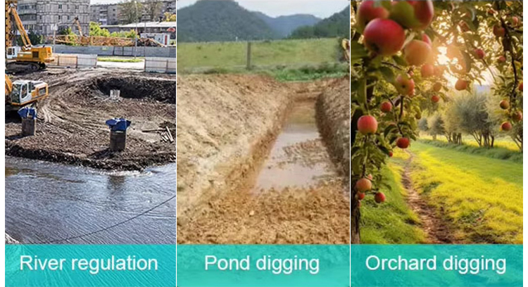 Escavadora de 0,8 toneladas Escavadora de 0,8 toneladas