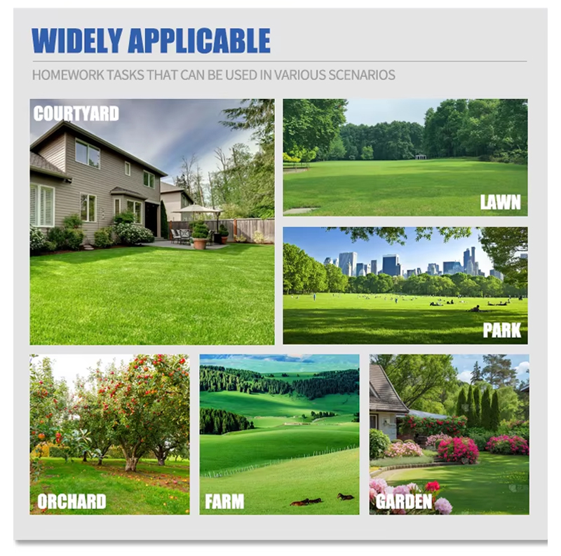 Cortadores de relva com giro zero