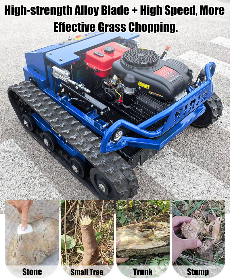 Cortadores de relva com giro zero