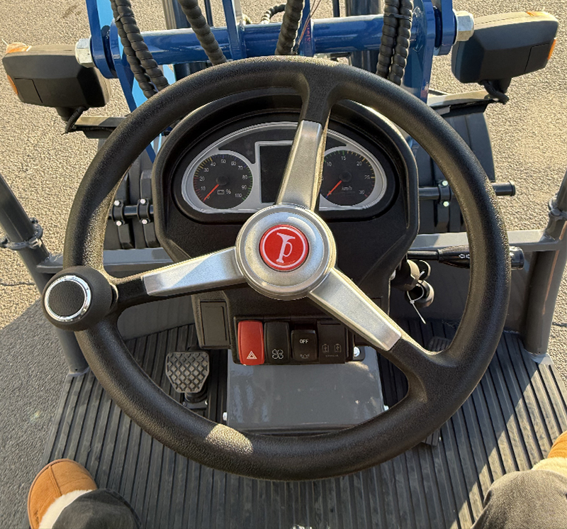 Carregador frontal elétrico Carregador frontal elétrico