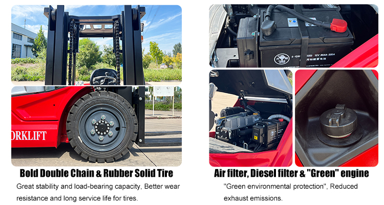 Empilhador de 1,5 tonelada