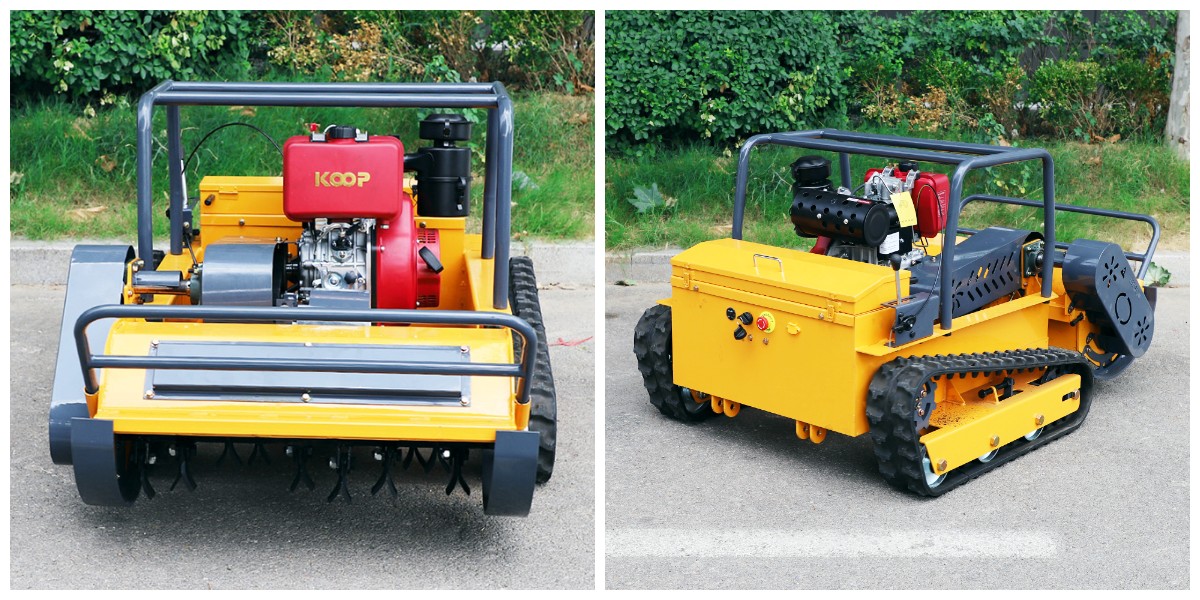 Corta-relva autopropelido a gasolina