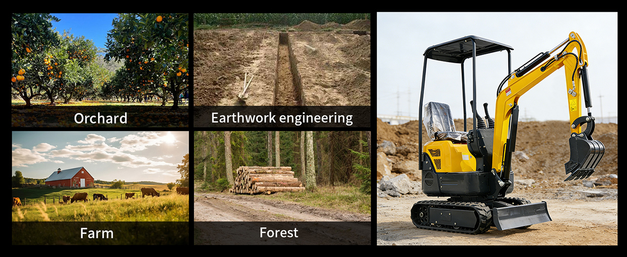 mini escavadora compacta