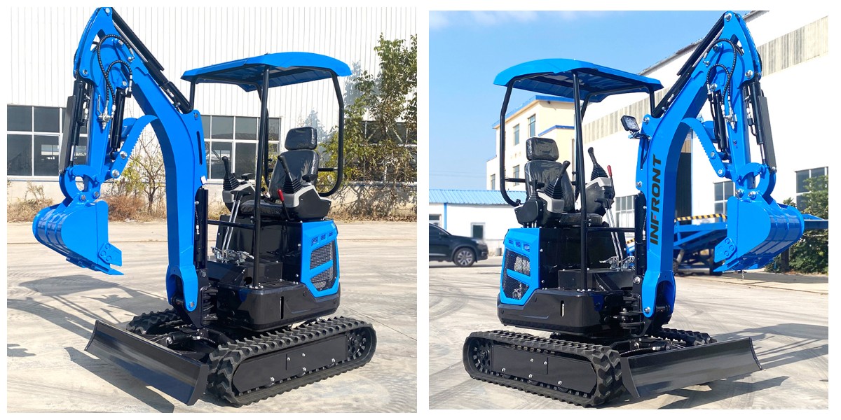 Escavadora pequena Escavadora pequena