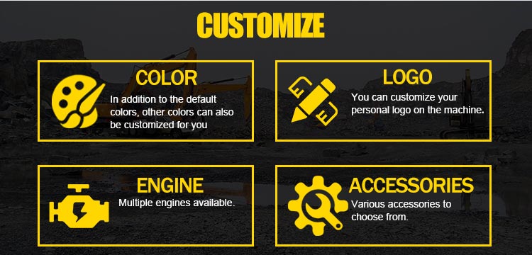 Escavadora pequena Escavadora pequena