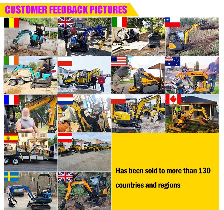 Escavadora pequena Escavadora pequena