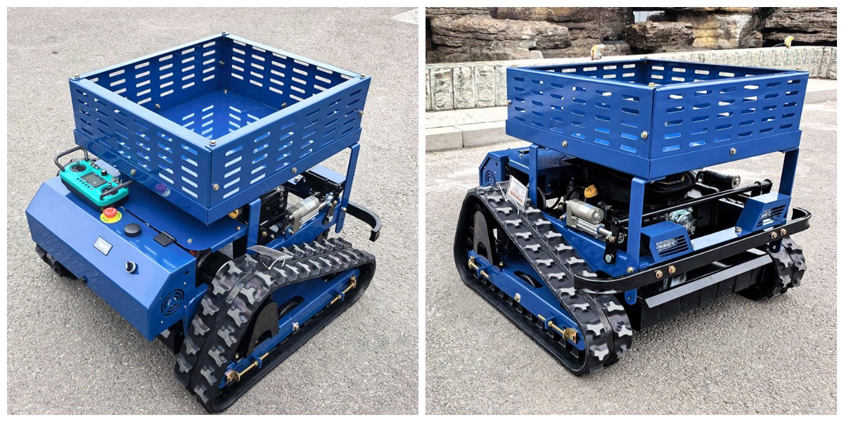 corta-relva com controle remoto