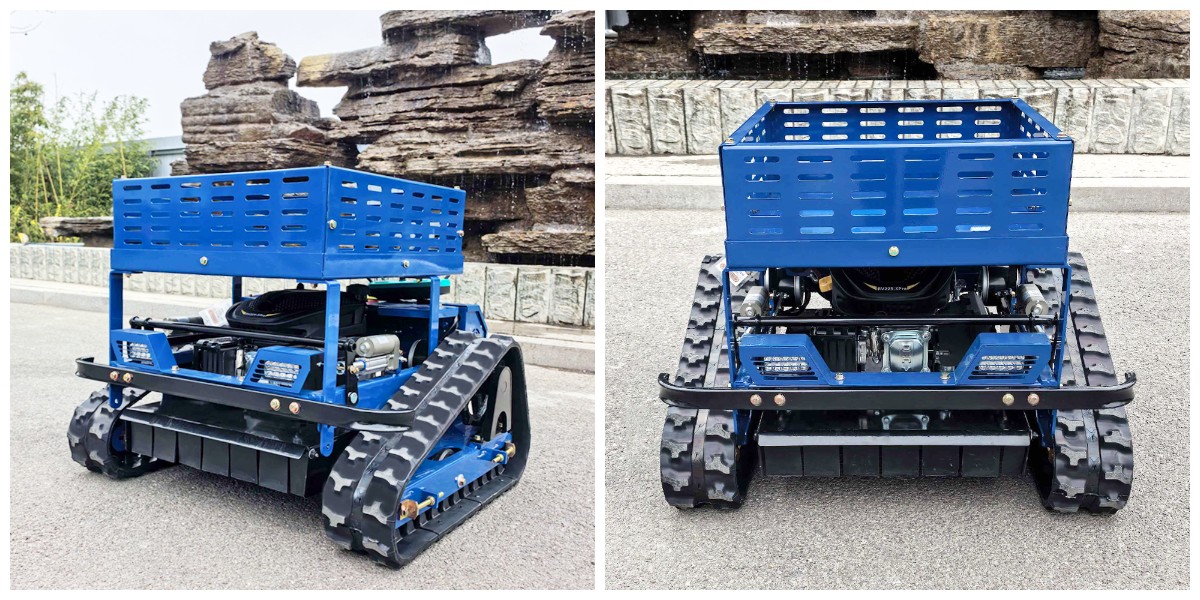 corta-relva com controle remoto